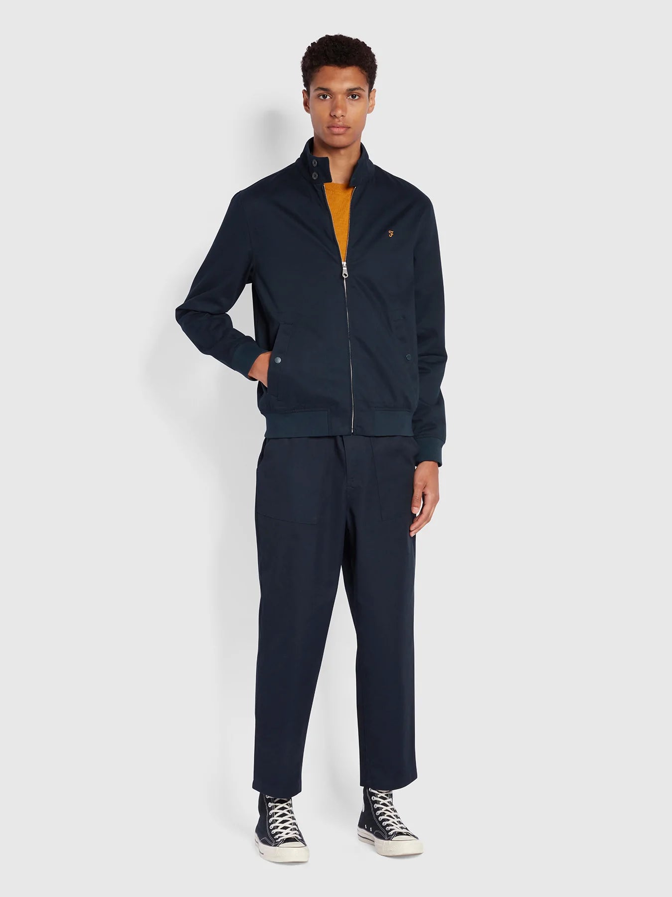Farah Hardy Harrington Jacket - True Navy