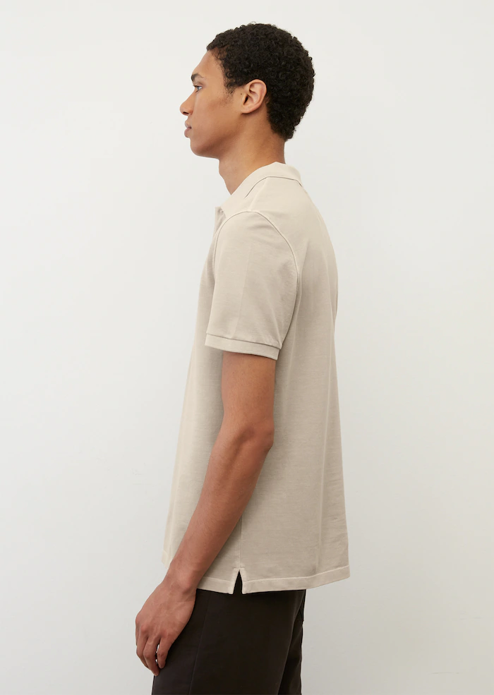 Marc O'Polo Silk Grey Polo